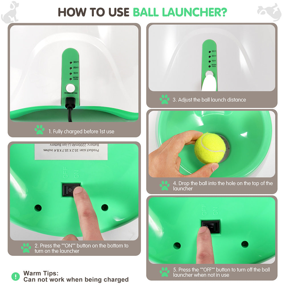 Adjustable Automatic ball launching