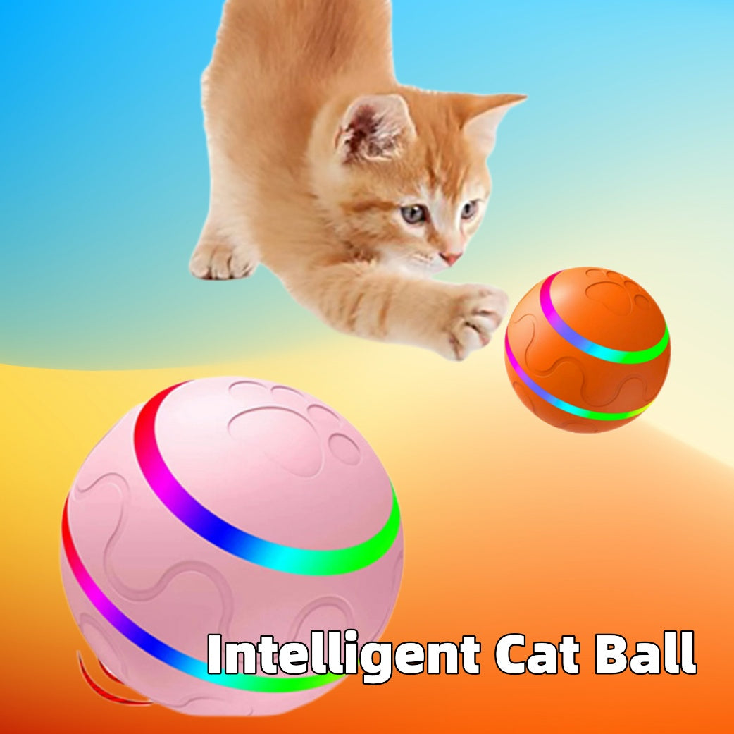 Automatic Rotation Cat Ball